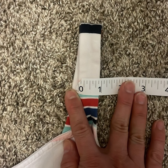 Torrid foxy wide strap Multicolor Striped tank Top size 0 - Picture 7 of 8